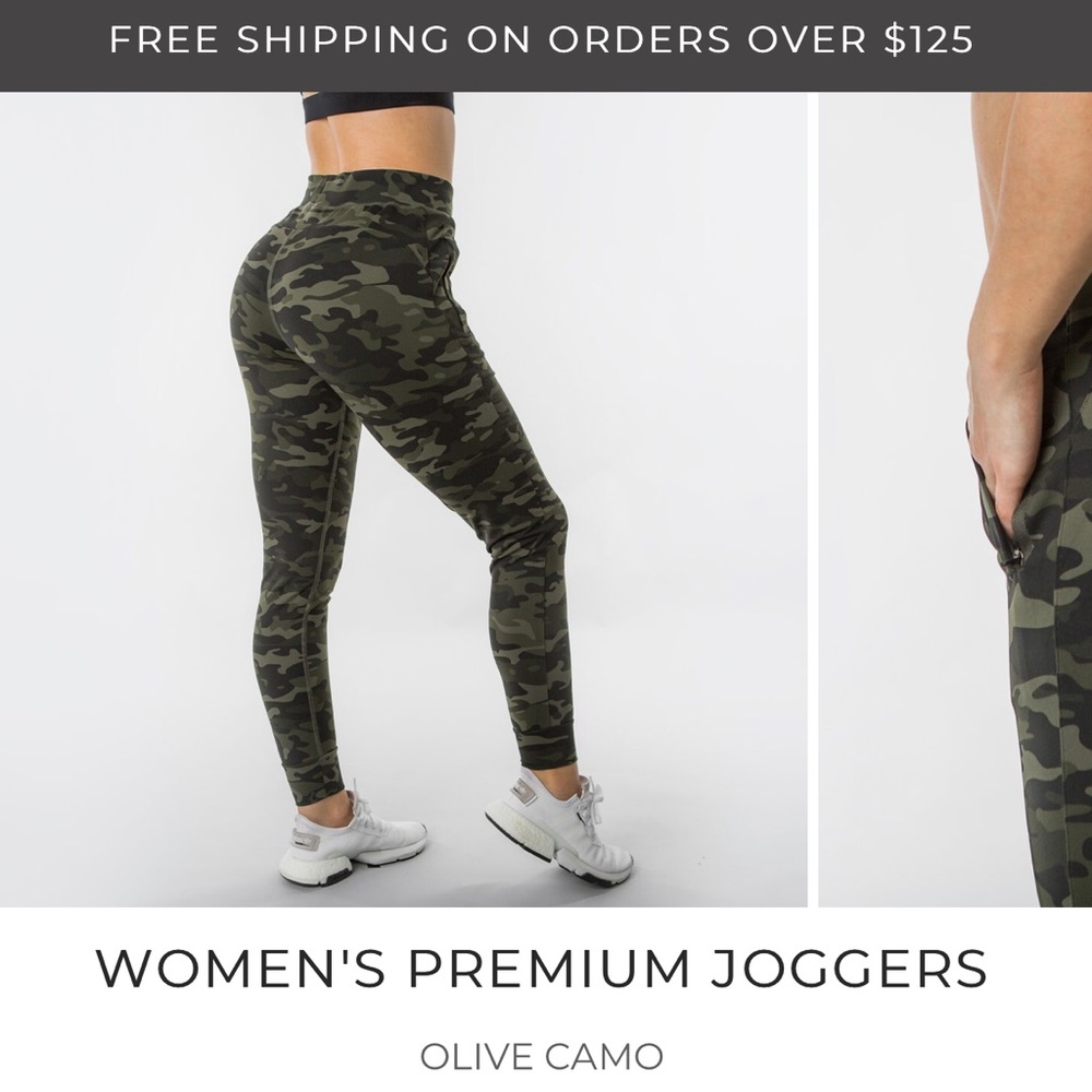 Like New Camo Alphalete Joggers